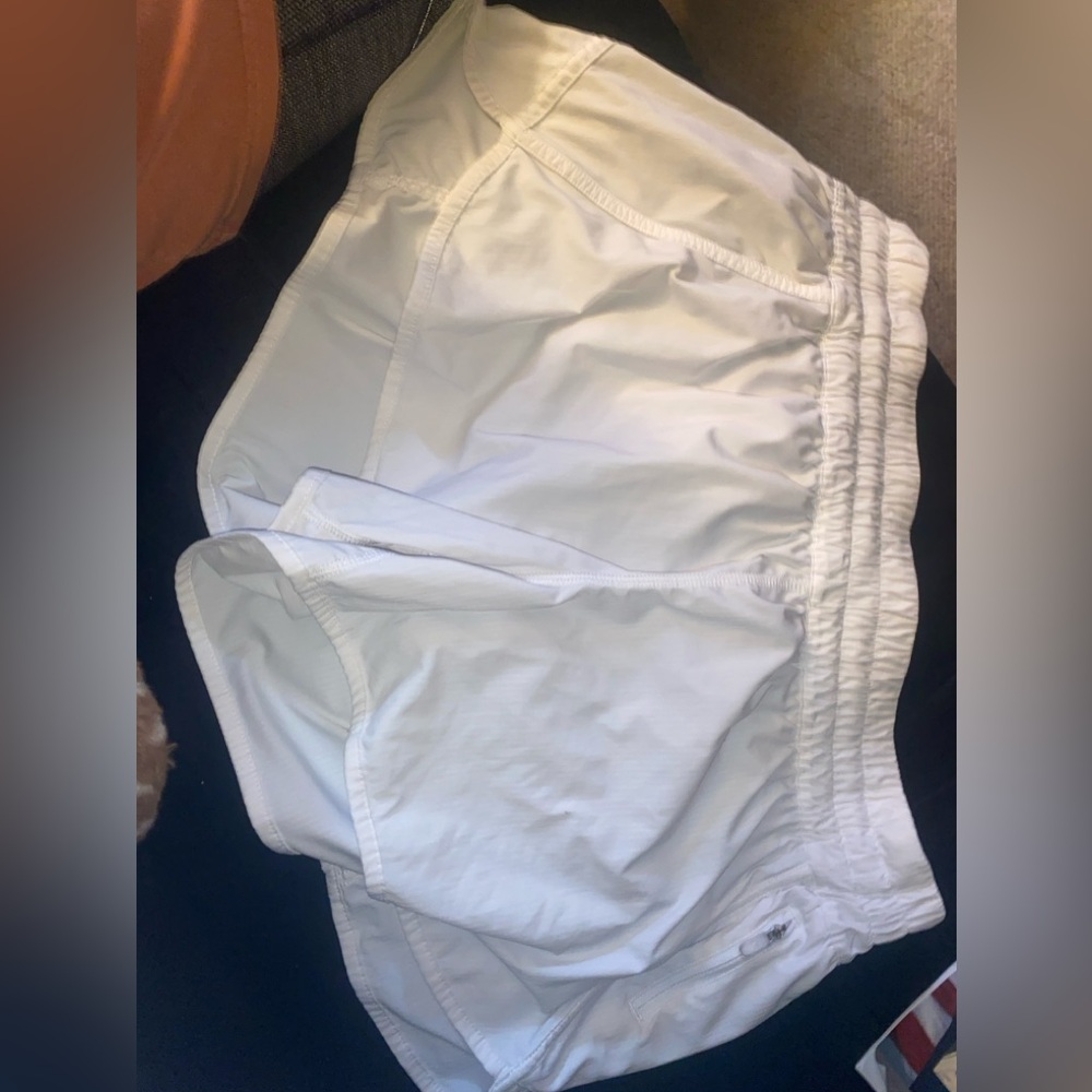 Lululemon white shorts